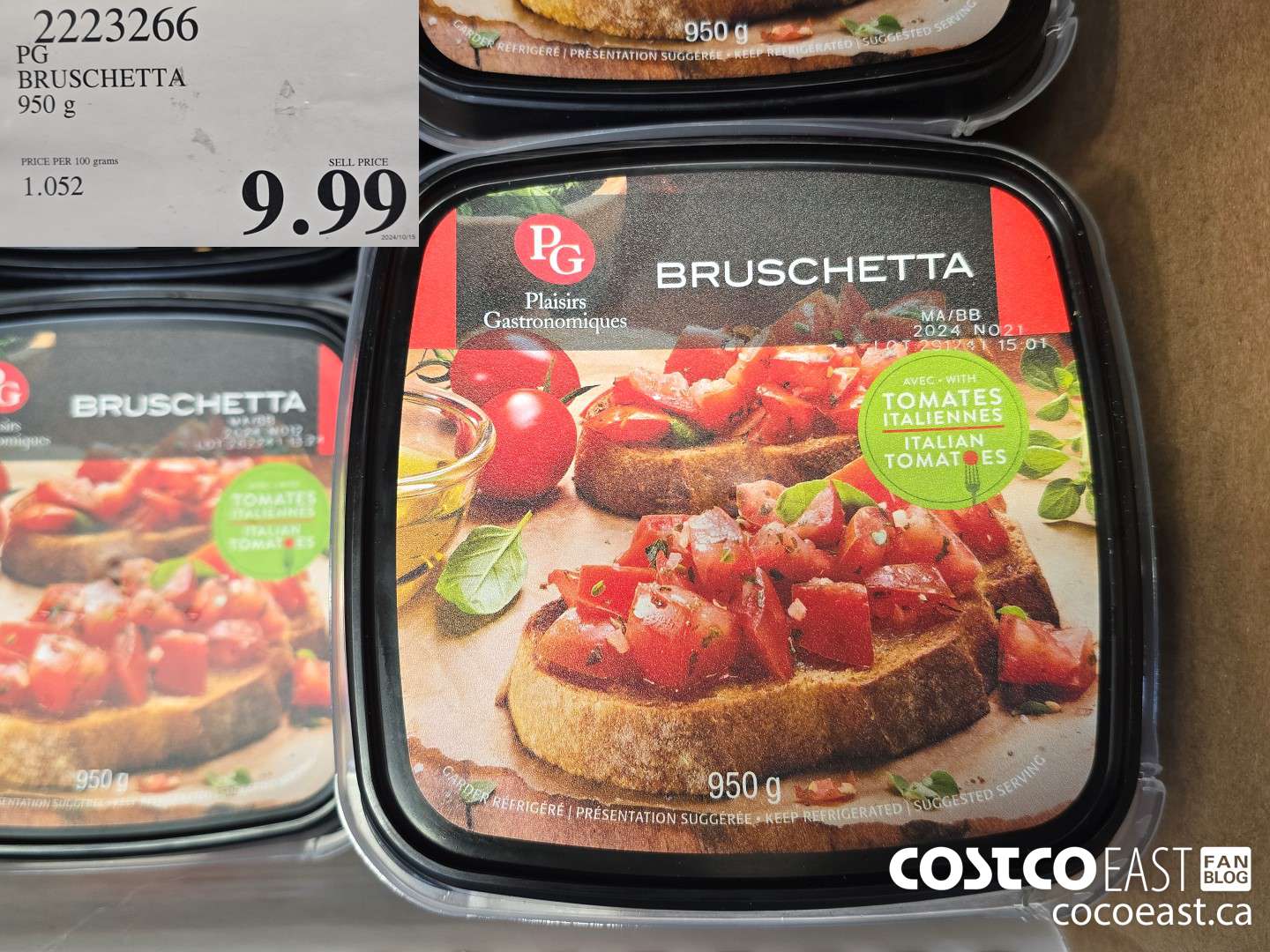 2223266 PG BRUSCHETTA 950 g $9.99