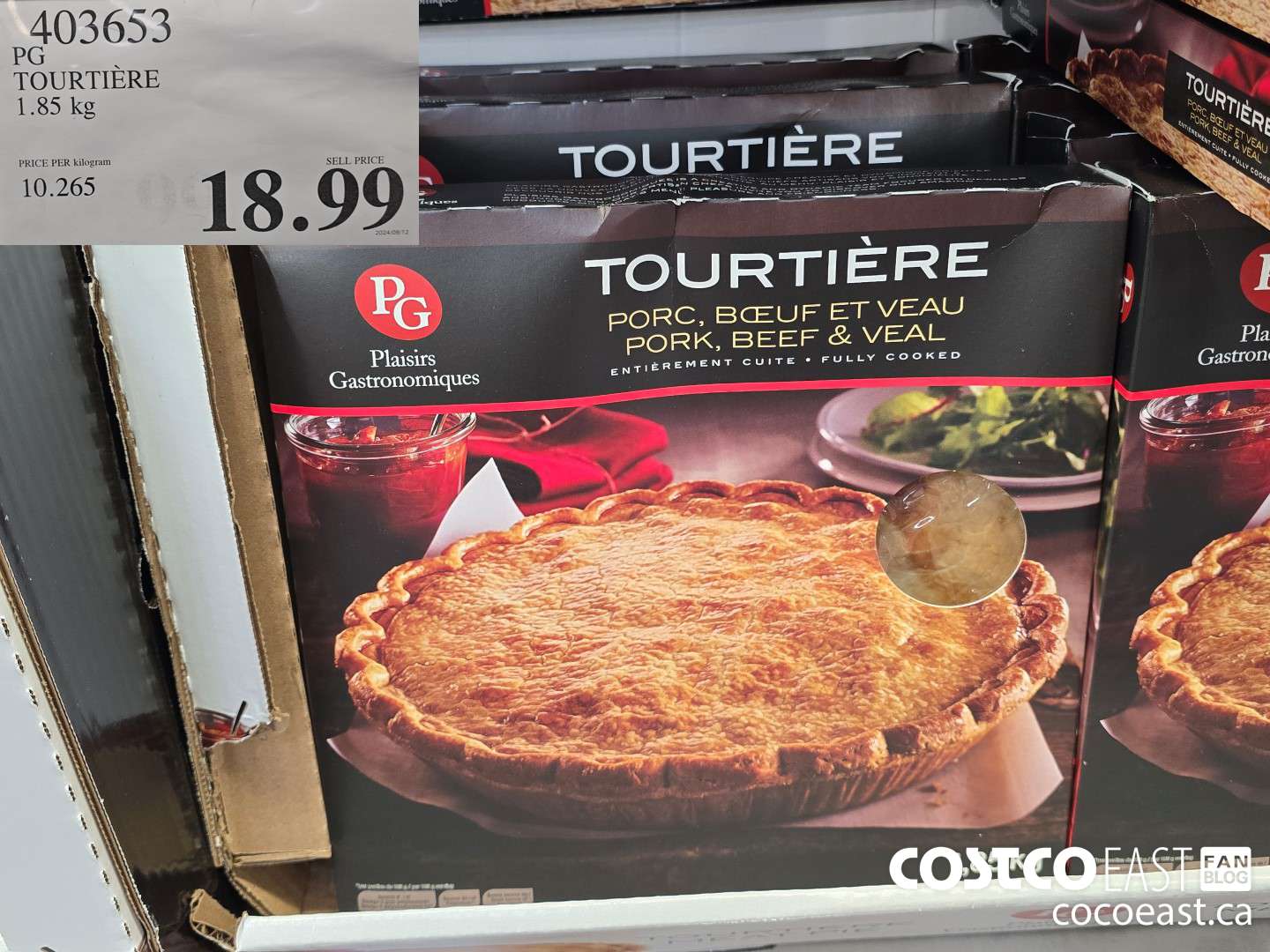 403653 PG TOURTIERE 1.85KG $18.99