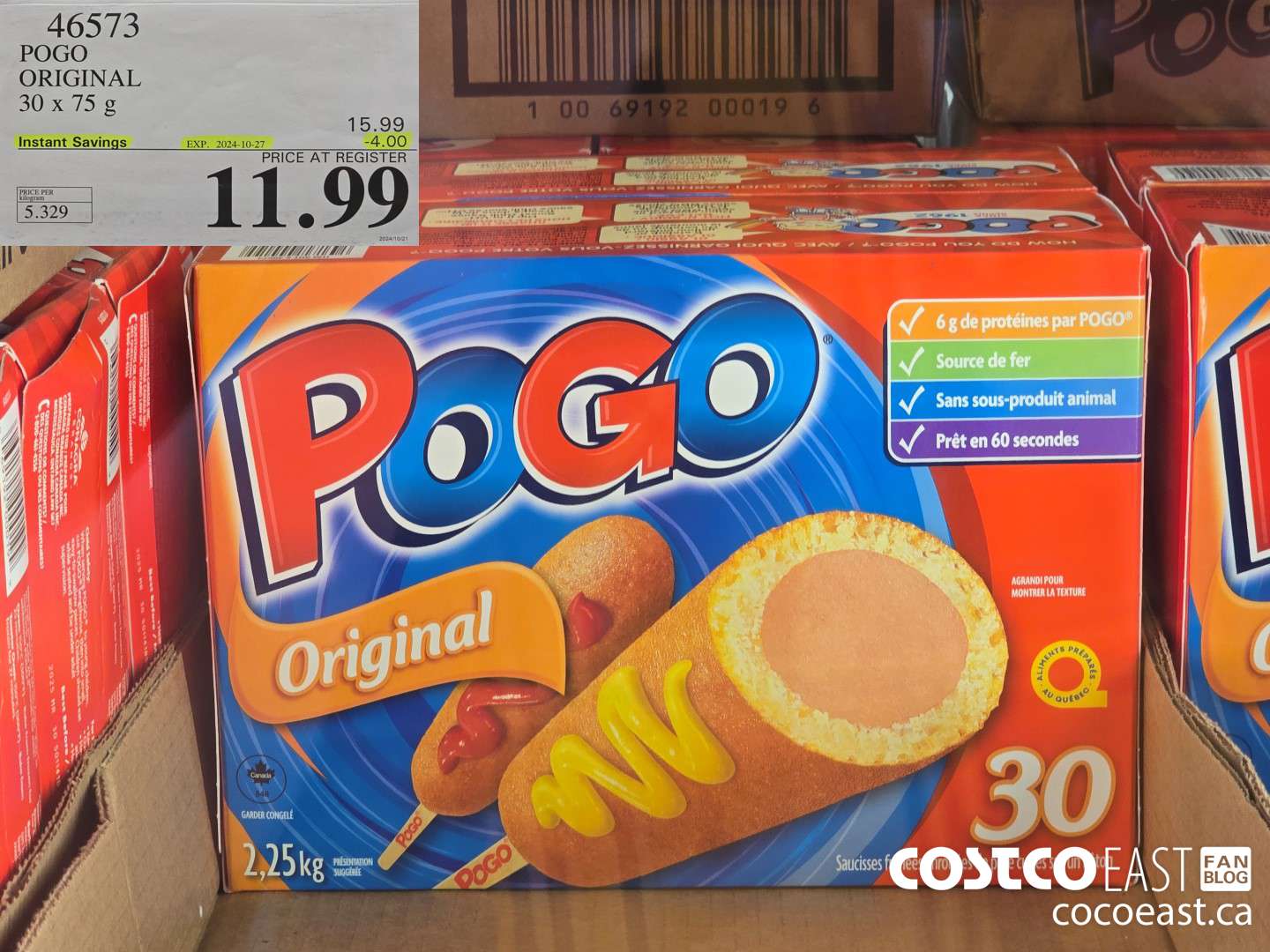 46573 POGO ORIGINAL 30 x 75g 4.00 OFF (EXPIRES ON 2024-10-27) $11.99