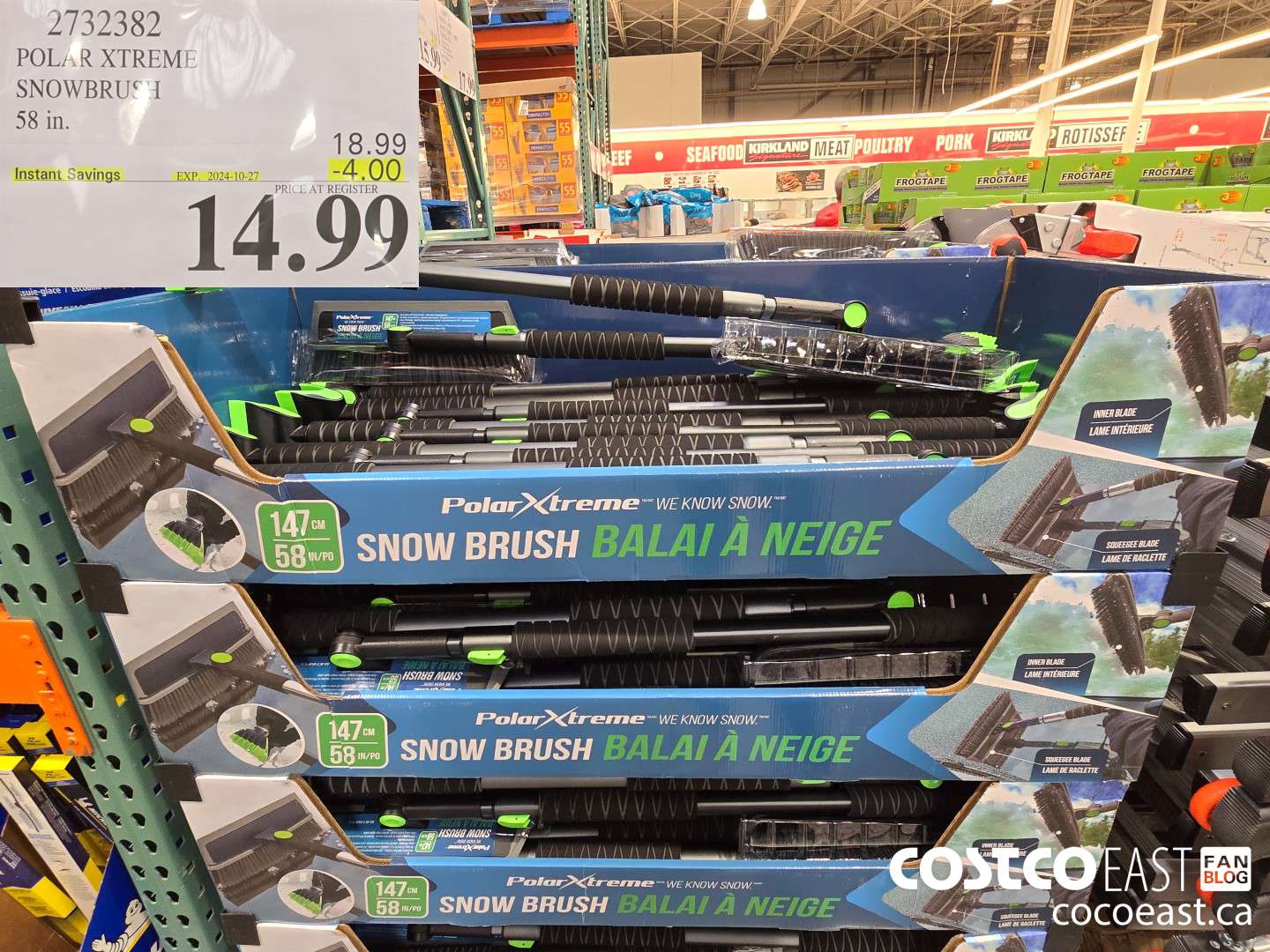 2732382 POLAR XTREME SNOWBRUSH 58 in. ($4.00 INSTANT SAVINGS EXPIRES ON 2024-10-27) $14.99