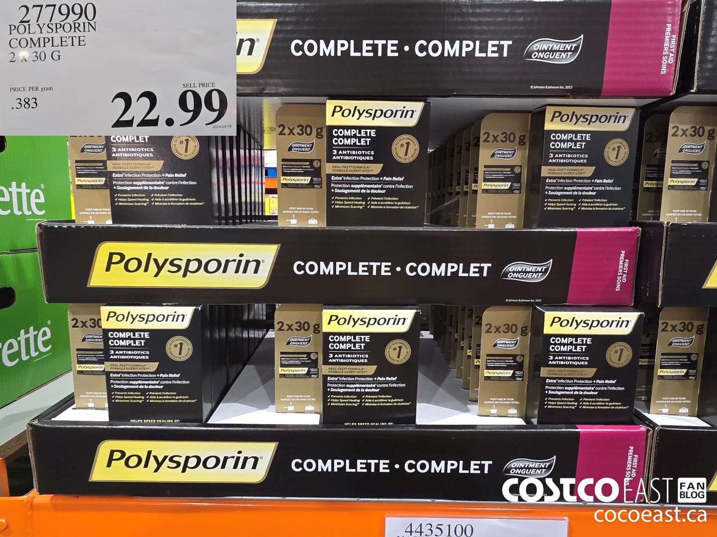 277990 POLYSPORIN COMPLETE 2 X 30 G $22.99