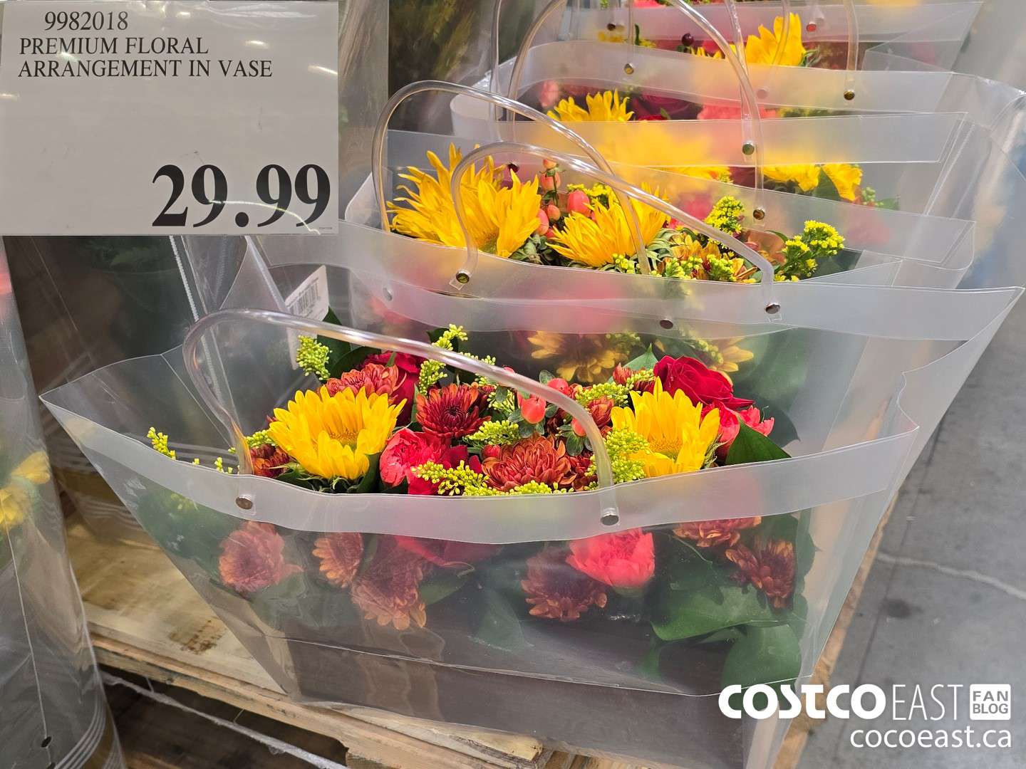 9982018 PREMIUM FLORAL ARRANGEMENT IN VASE $29.99