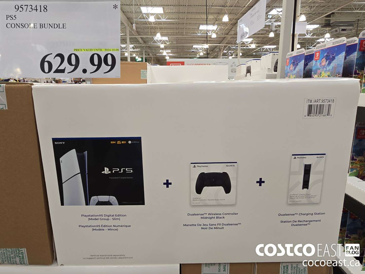 9573418 PS5 CONSOLE BUNDLE $629.99