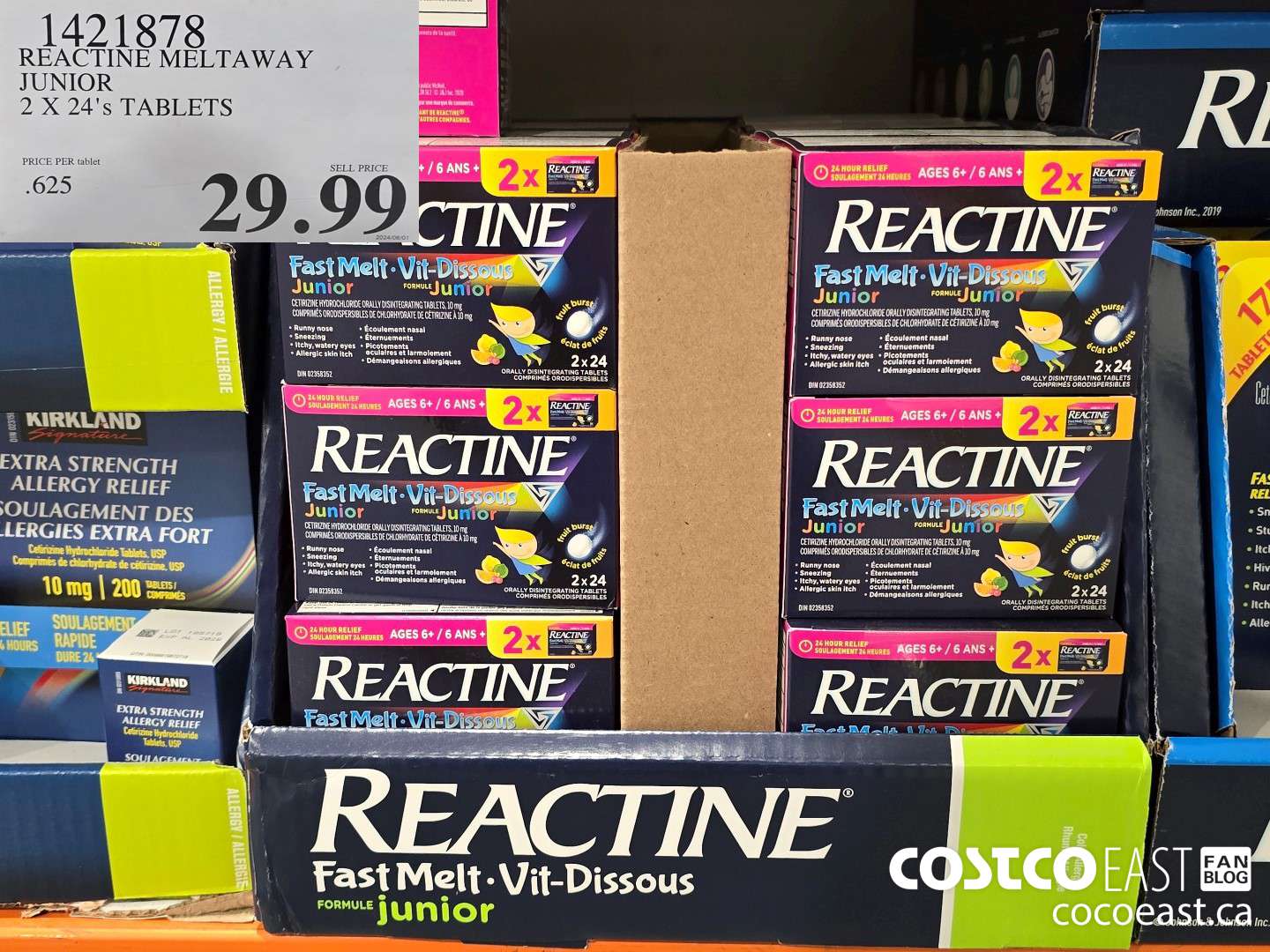 1421878 REACTINE MELTAWAY JUNIOR 2 X 24's $29.99