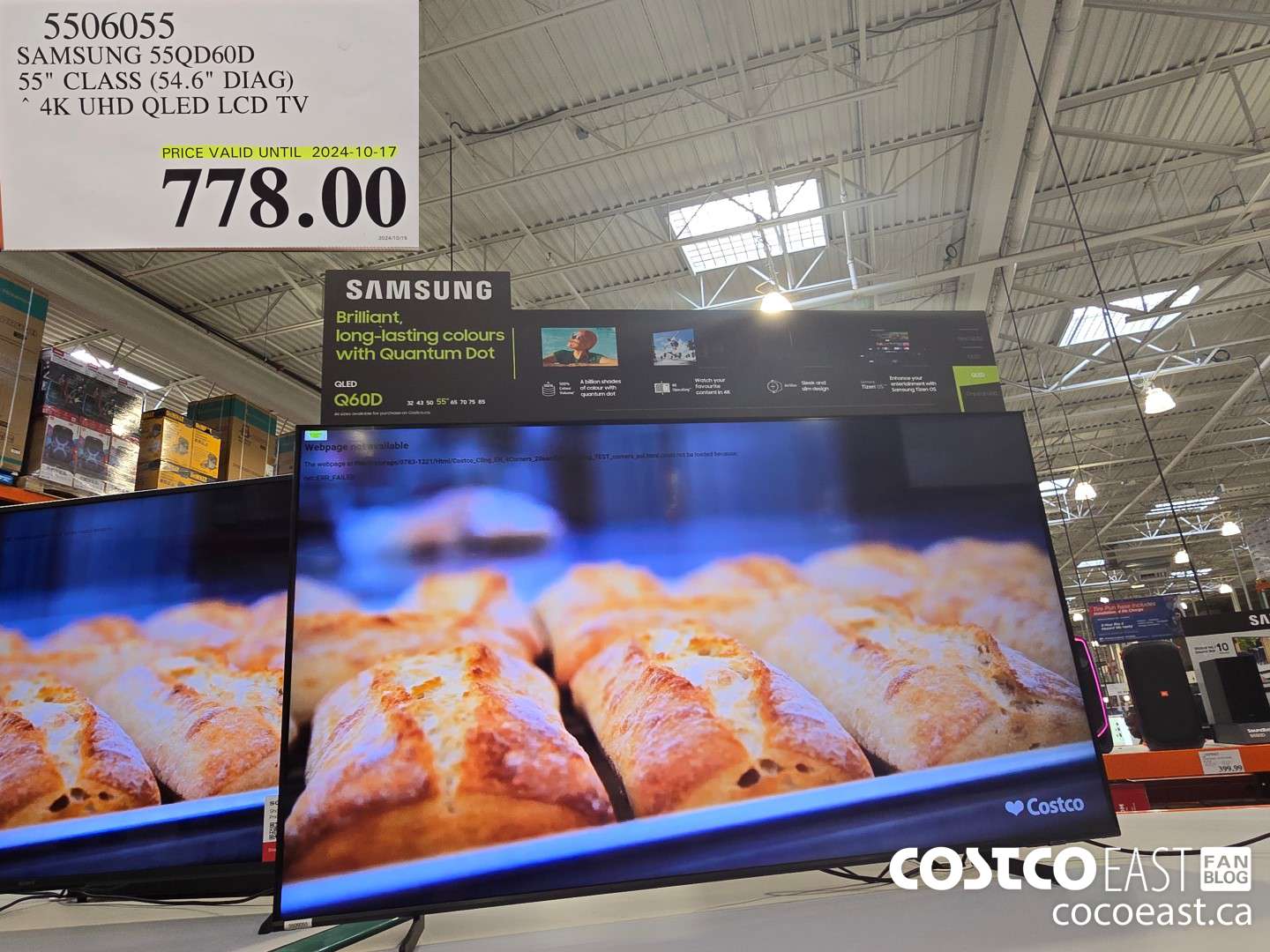 5506055 SAMSUNG 55QD60D 55