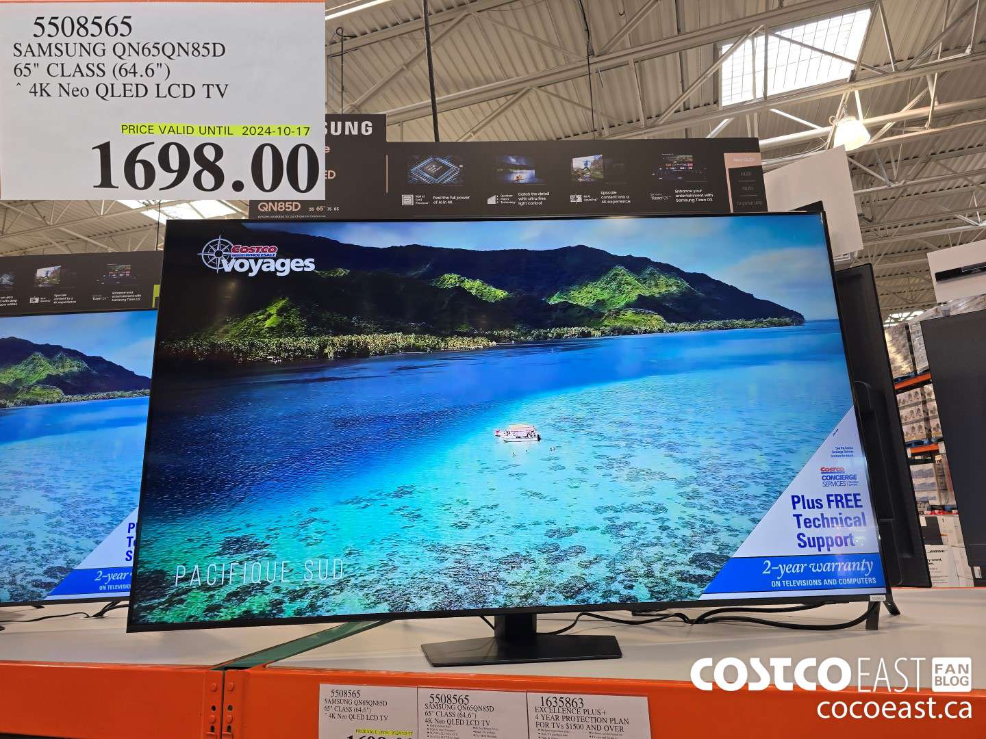 5508565 SAMSUNG QN65QN85D 65