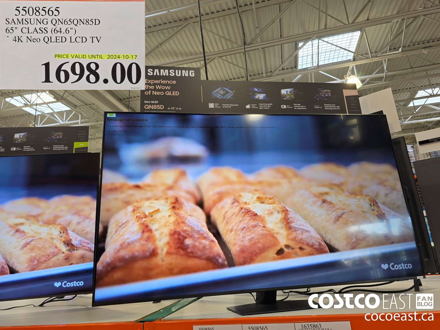 5508565 SAMSUNG QN65QN85D 65