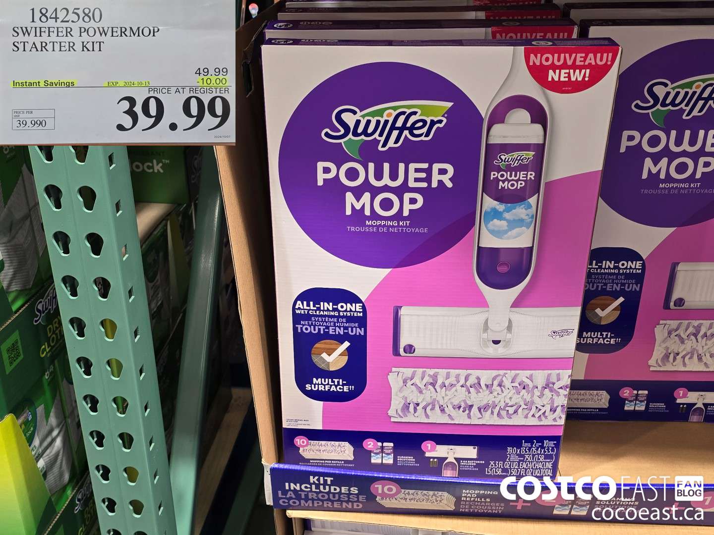 1842580 SWIFFER POWERMOP STARTER KIT ($10.00 INSTANT SAVINGS EXPIRES ON 2024-10-13) $39.99