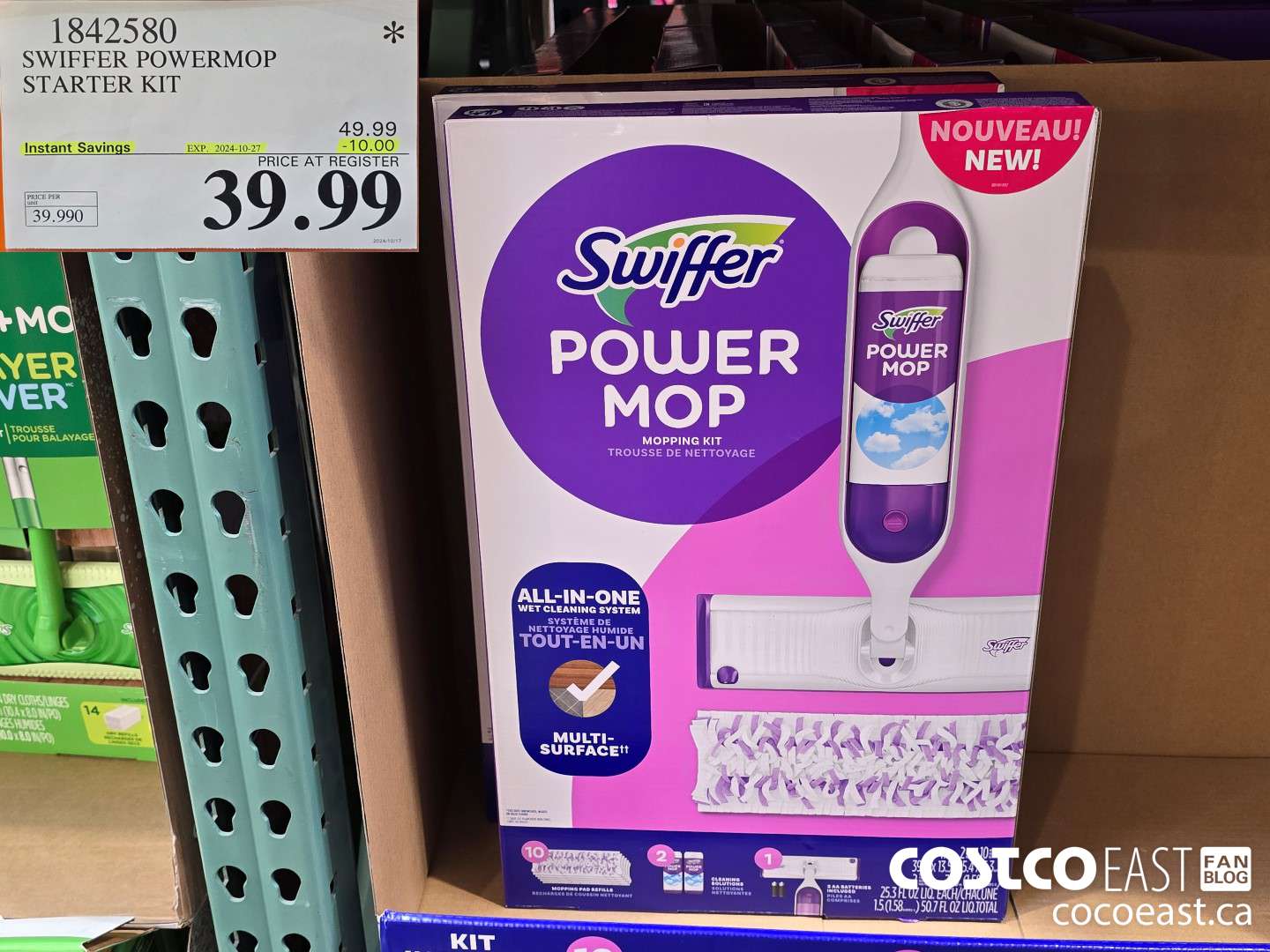 1842580 SWIFFER POWERMOP STARTER KIT ($10.00 INSTANT SAVINGS EXPIRES ON 2024-10-27) $39.99