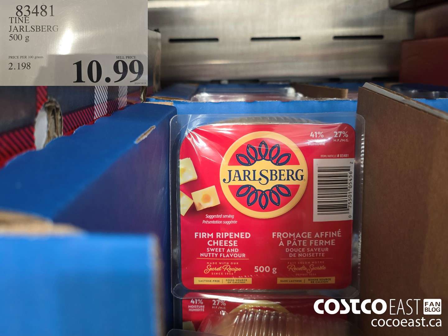 83481 TINE JARLSBERG 500G $10.99