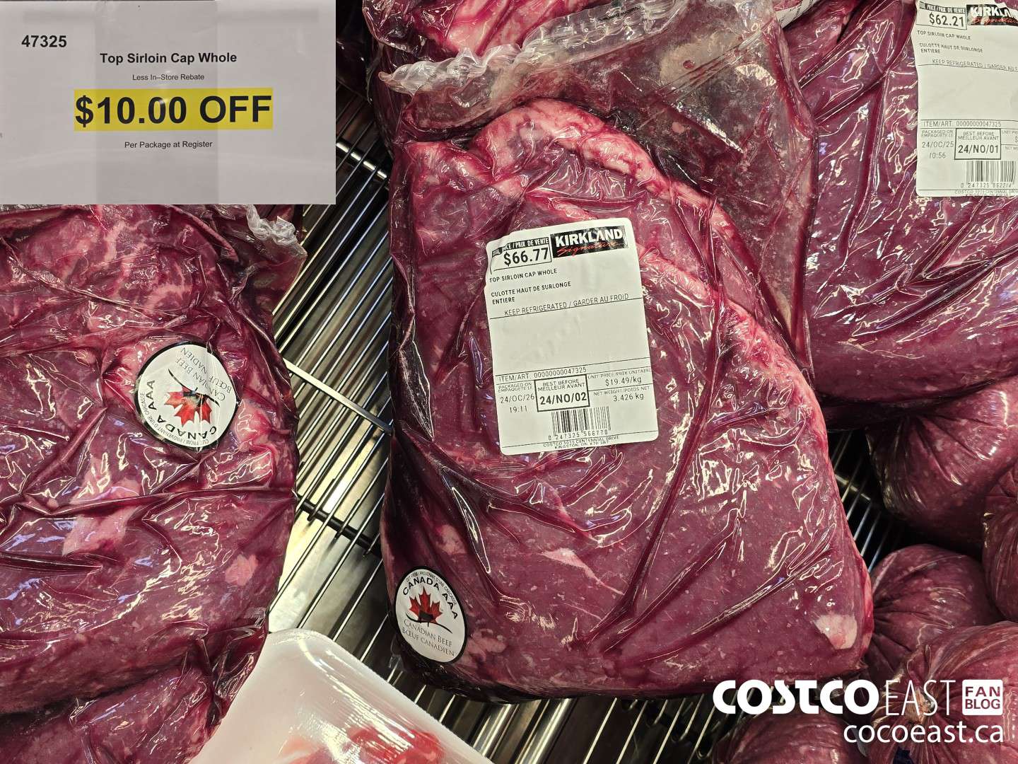 47325 Top Sirloin Cap Whole ($10.00 INSTANT SAVINGS)