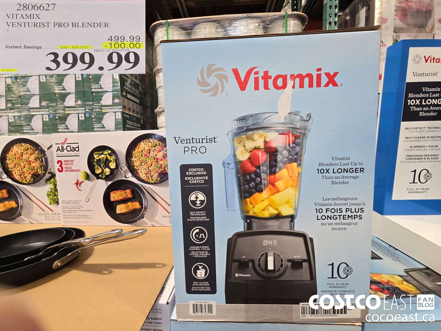 2806627 VITAMIX VENTURIST PRO BLENDER ($100.00 INSTANT SAVINGS EXPIRES ON 2024-10-27) $399.99