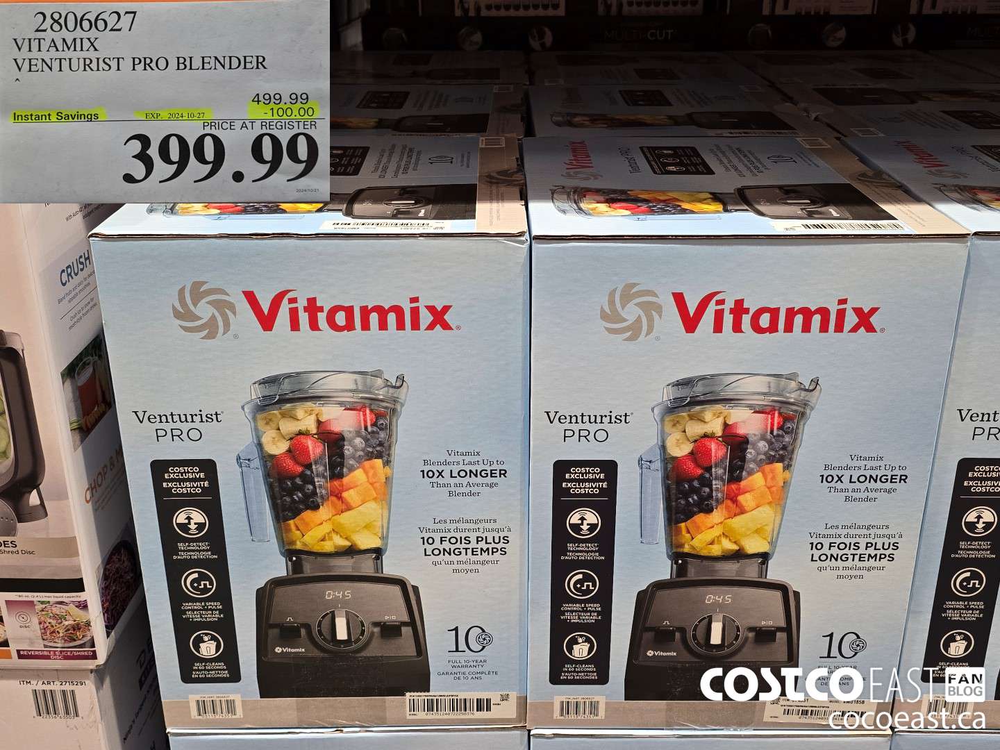 2806627 VITAMIX VENTURIST PRO BLENDER ($100.00 INSTANT SAVINGS EXPIRES ON 2024-10-27) $399.99