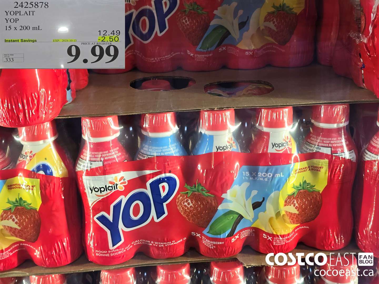2425878 YOPLAIT YOP 15 x 200 ml ($2.50 INSTANT SAVINGS EXPIRES ON 2024-10-13) $9.99