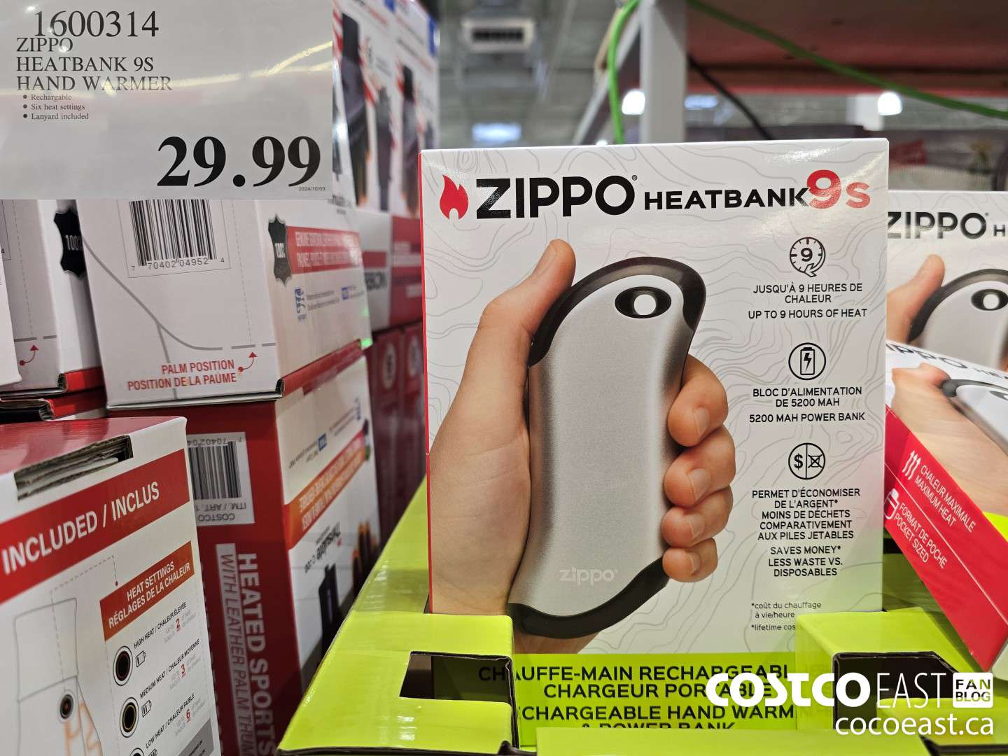 1600314 ZIPPO HEATBANK 9S HAND WARMER $29.99