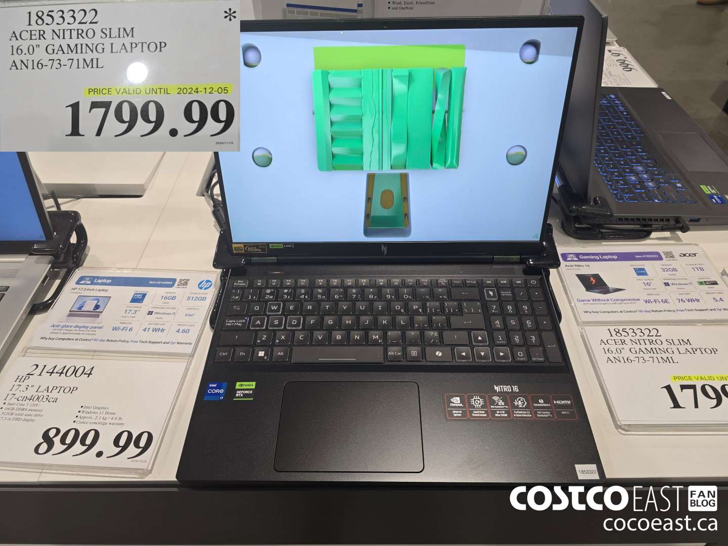 1853322 ACER NITRO SLIM 16.0