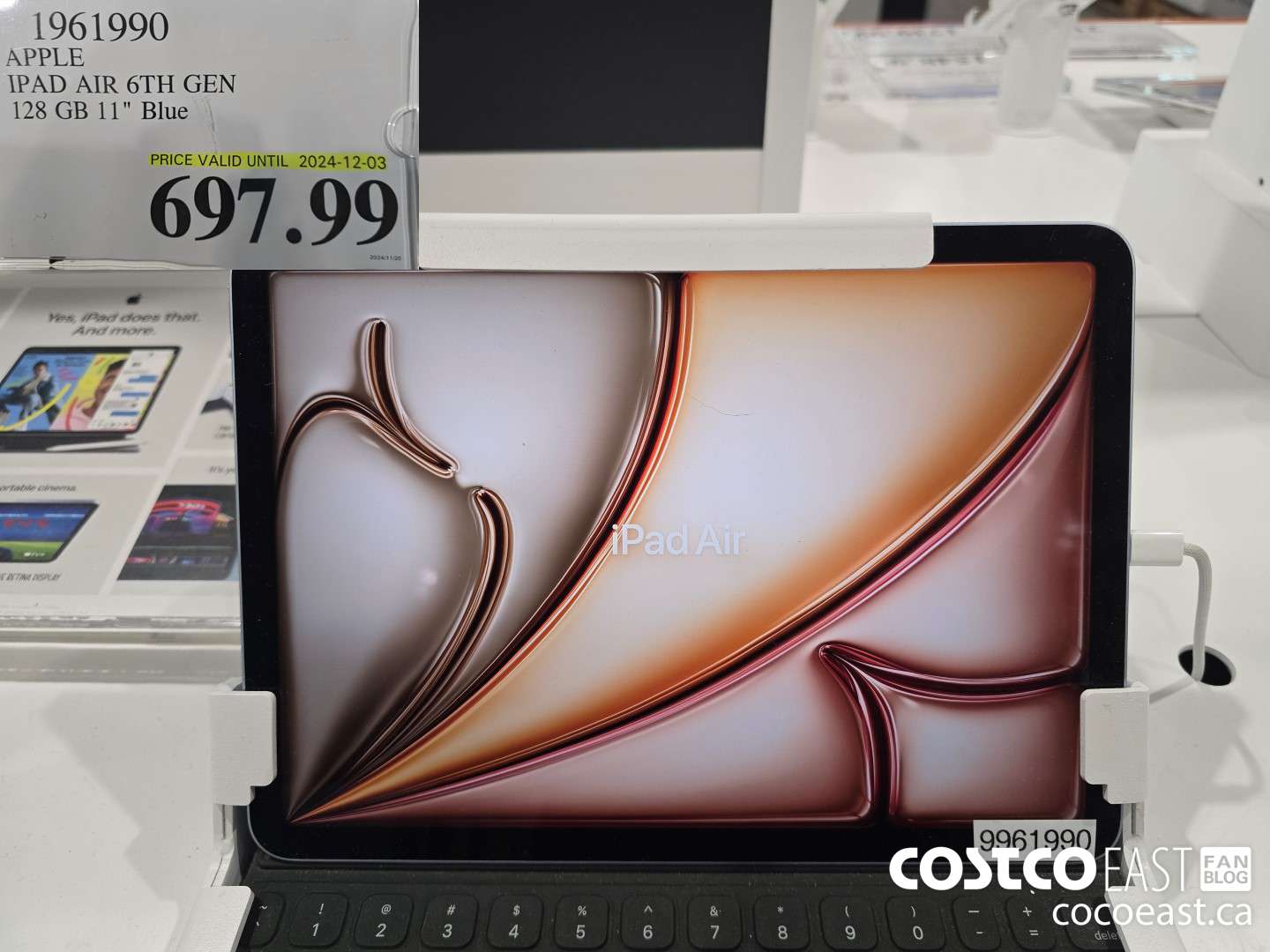 1961990 APPLE IPAD AIR 6TH GEN 128 GB 11