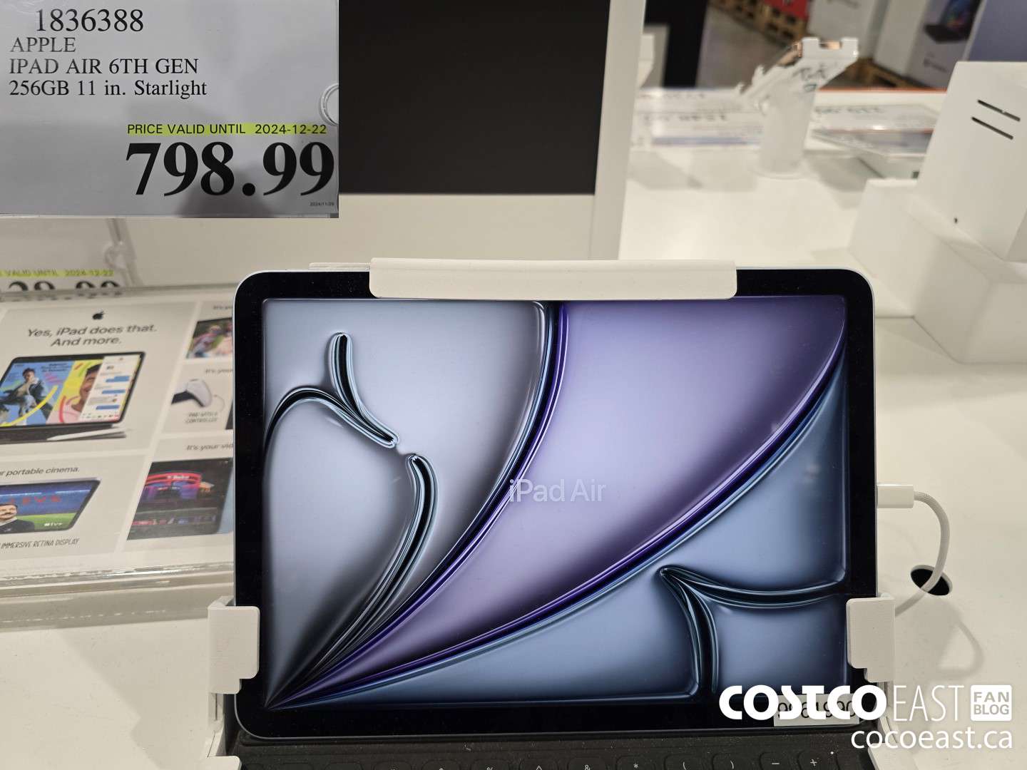 1836388 APPLE IPAD AIR 6TH GEN 256G $798.99