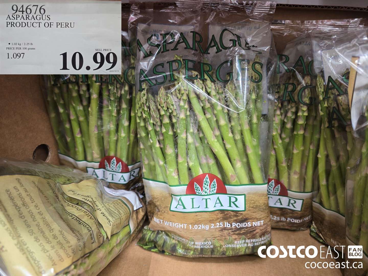 94676 ASPARAGUS PRODUCT OF PERU $10.99