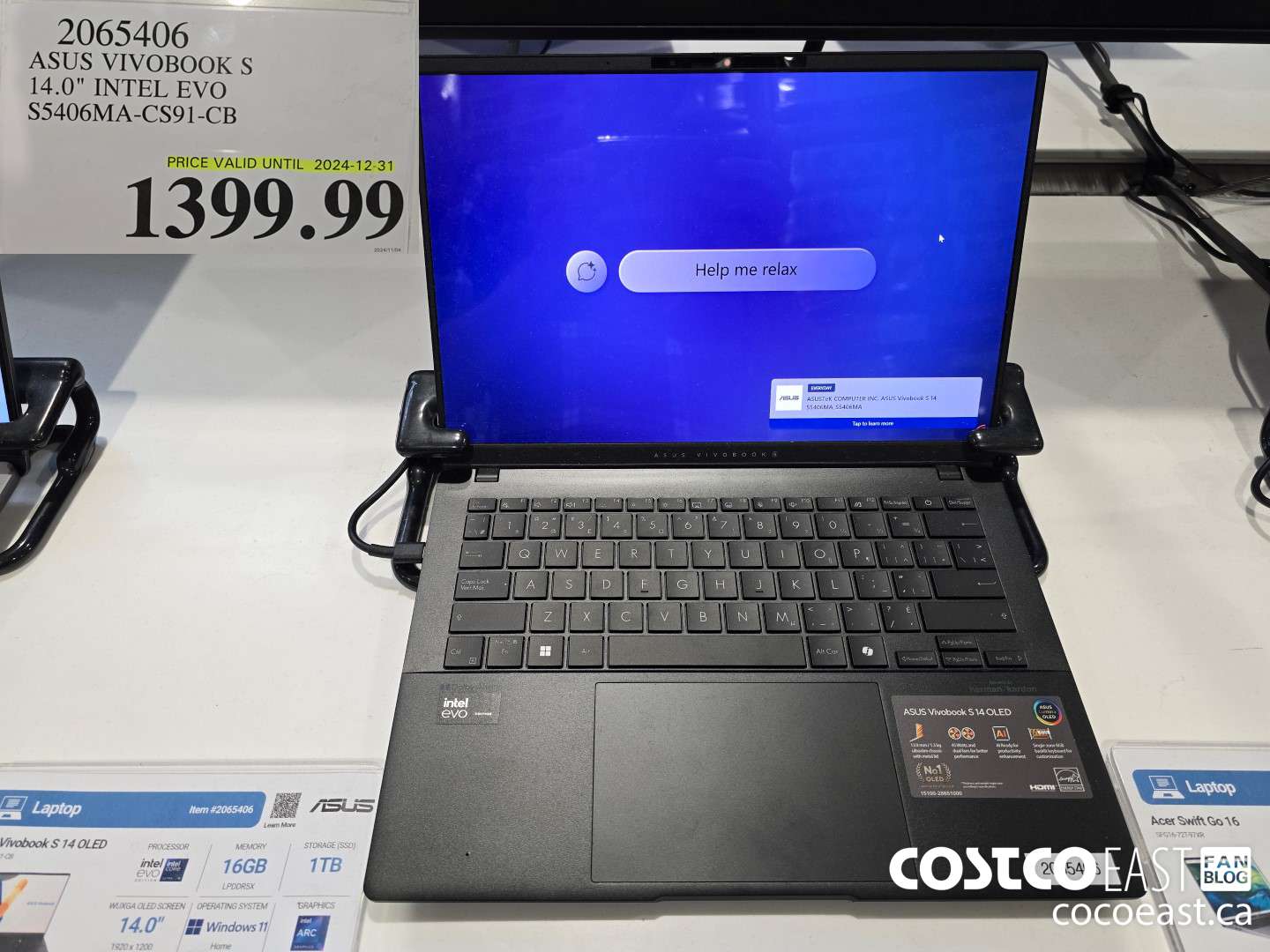 2065406 ASUS VIVOBOOK S 14.0