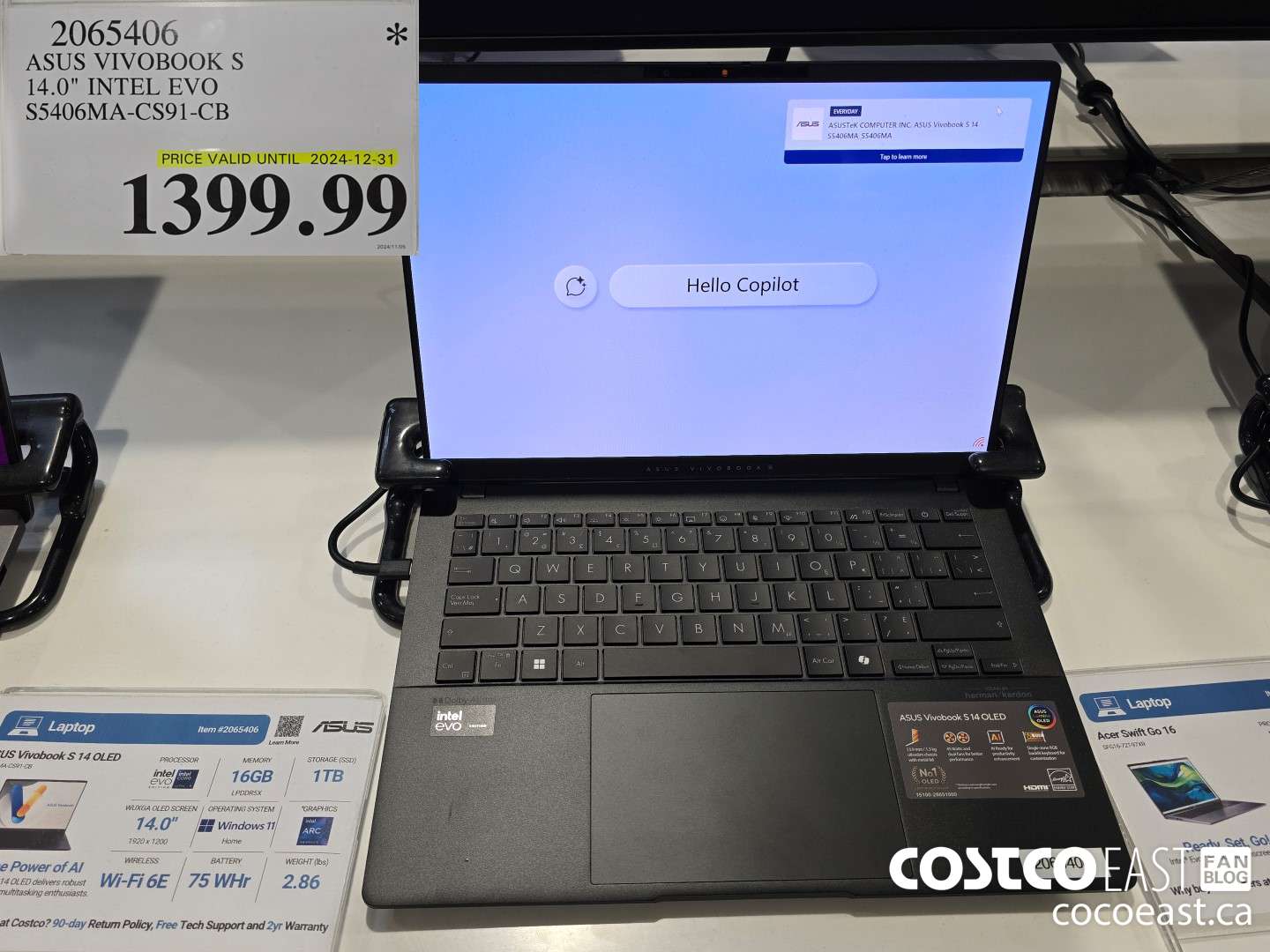 2065406 ASUS VIVOBOOK S 14.0