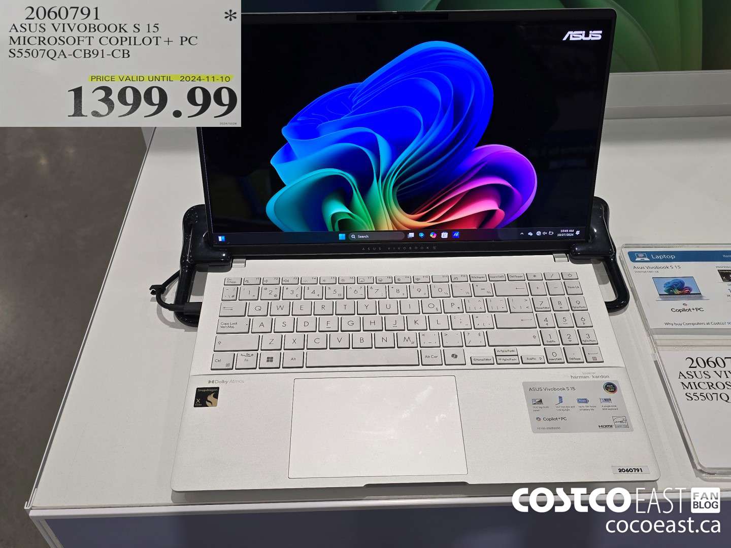 2060791 ASUS VIVOBOOK S 15 MICROSOFT COPILOT+ PC S5507QA-CB91-CB $1399.99