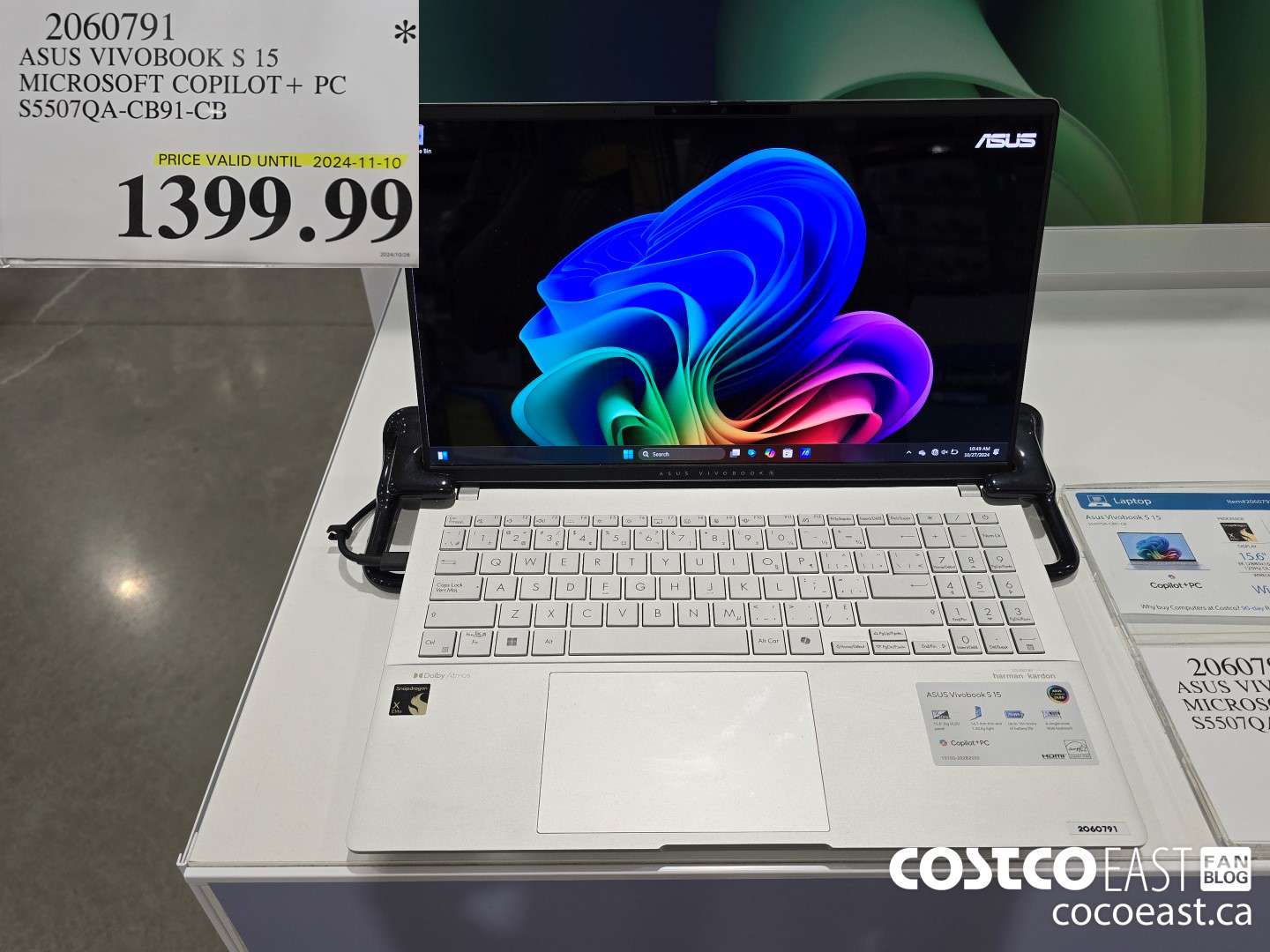 2060791 ASUS VIVOBOOK S 15 MICROSOFT COPILOT+ PC S5507QA-CB91-CB $1399.99