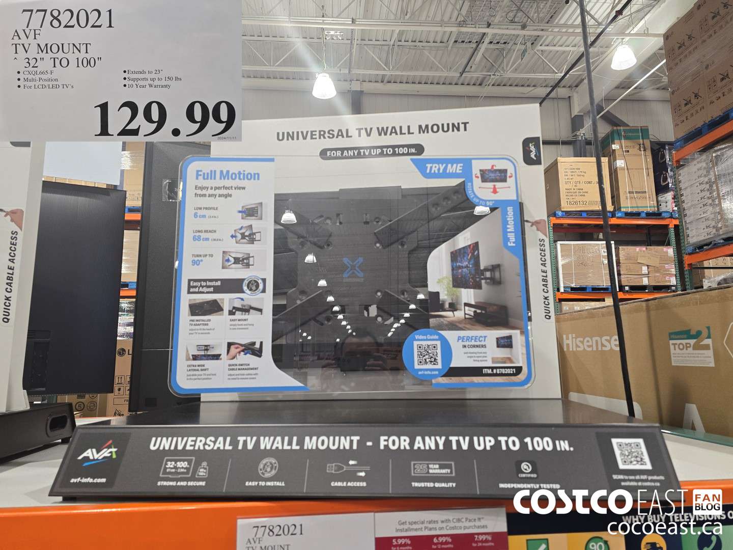 7782021 AVF TV MOUNT 32