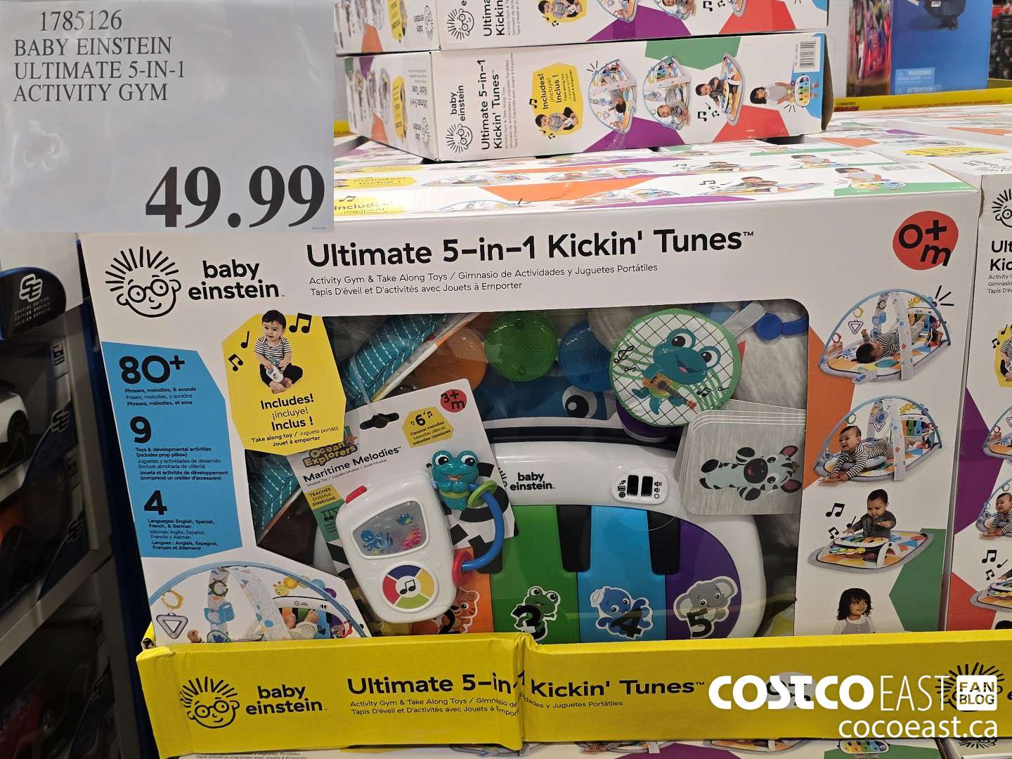 1785126 BABY EINSTEIN ULTIMATE 5-IN-1 ACTIVITY GYM $49.99