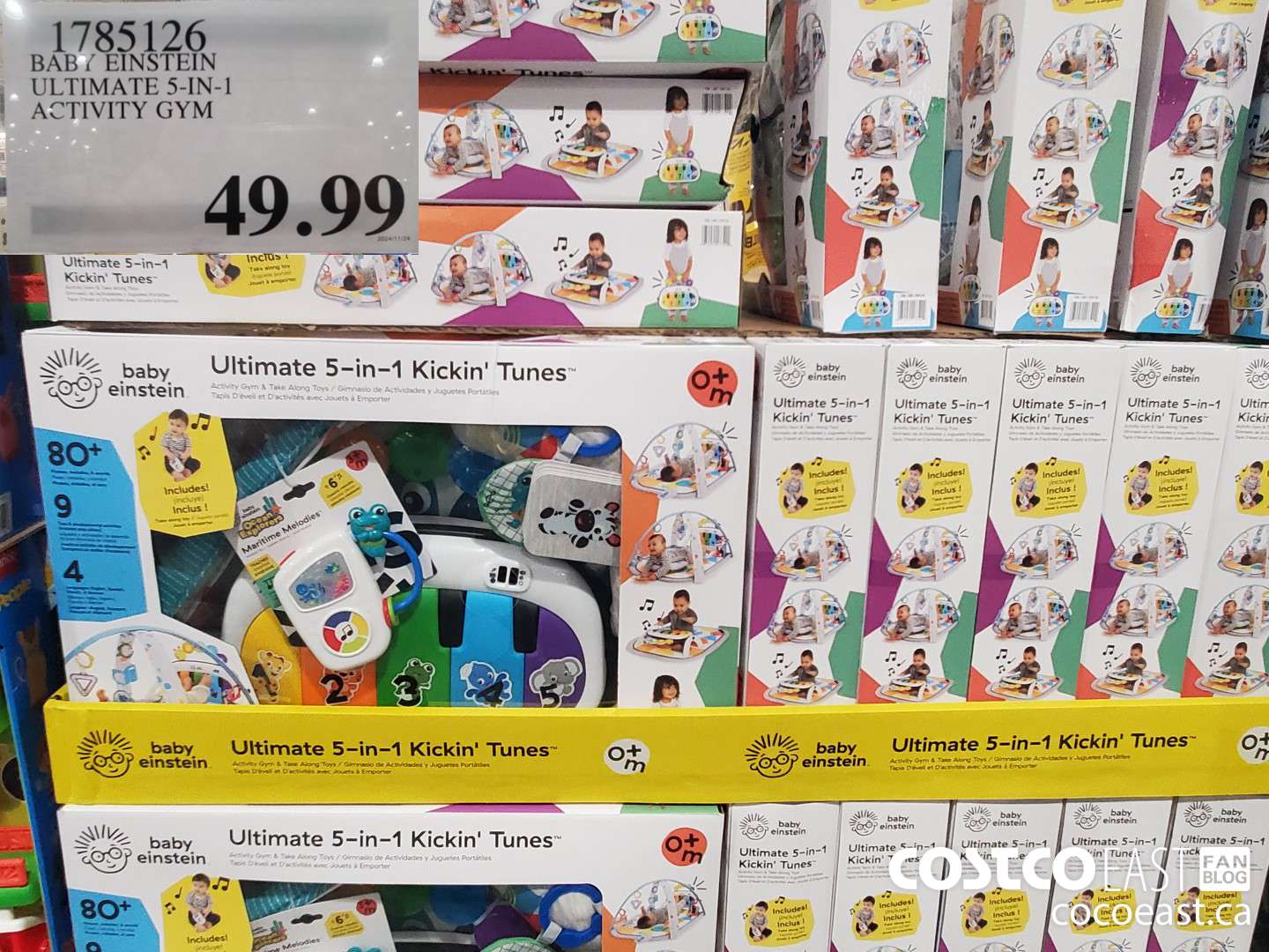 1785126 BABY EINSTEIN ULTIMATE 5-IN-1 ACTIVITY GYM $49.99