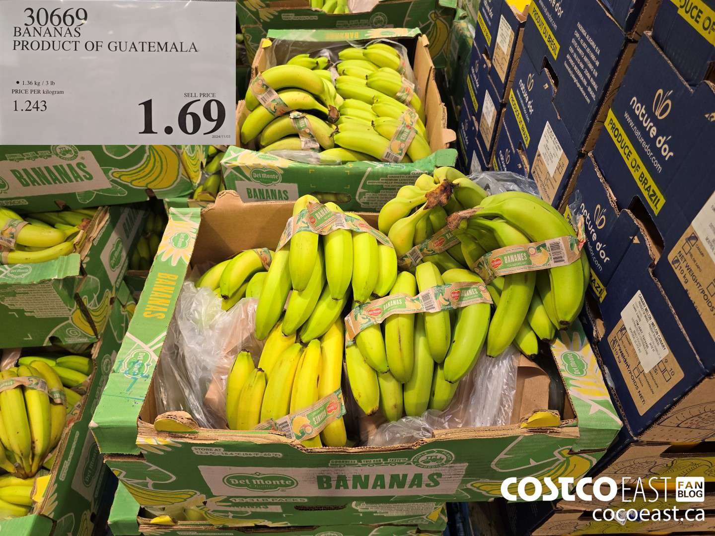 30669 BANANAS PRODUCT OF GUATEMALA $1.69