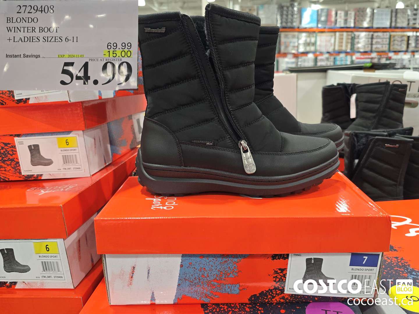 2729408 BLONDO WINTER BOOT +LADIES SIZES 6-11 ($15.00 INSTANT SAVINGS EXPIRES ON 2024-11-03) $54.99
