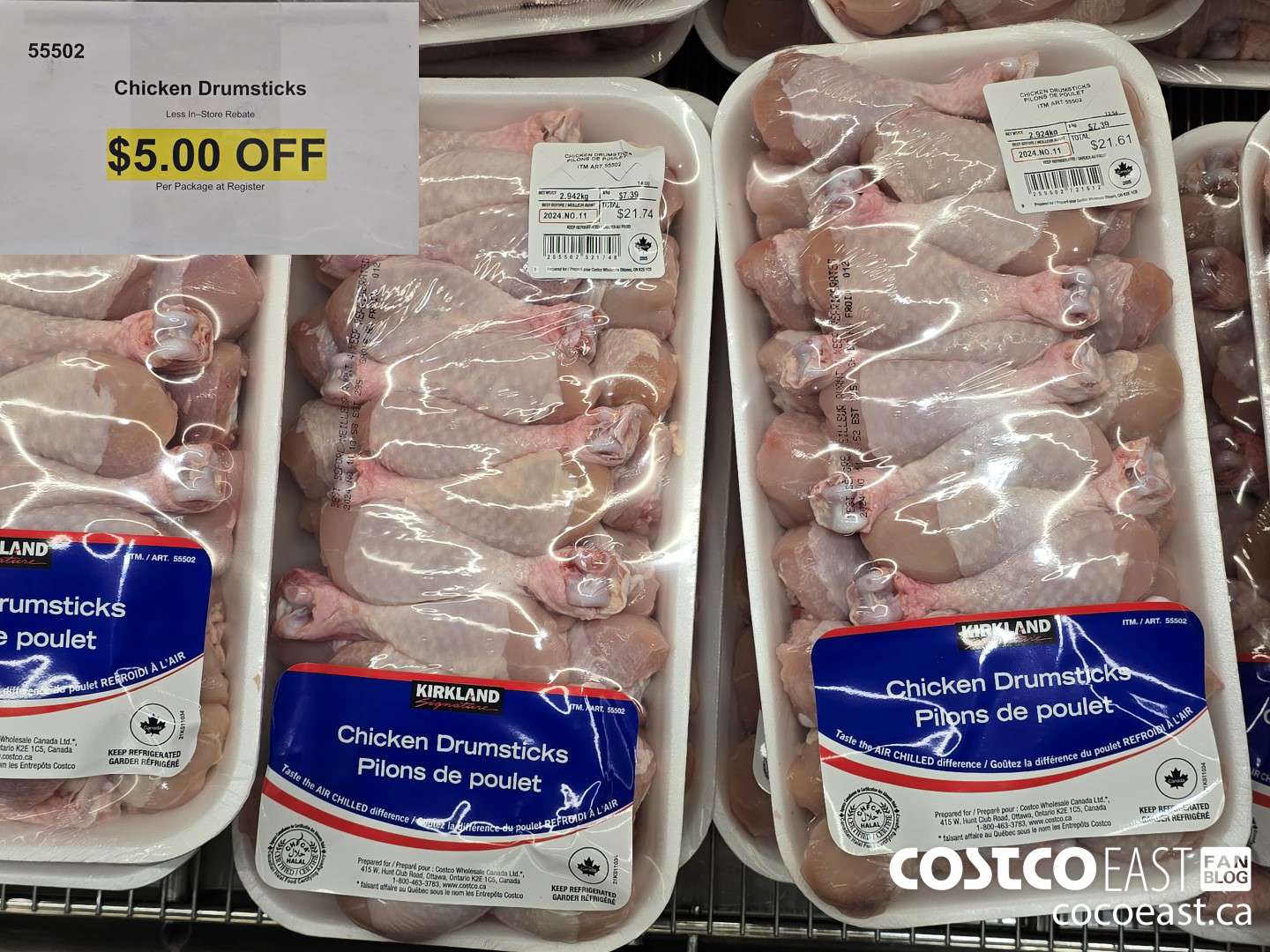55502 Chicken Drumsticks ($5.00 INSTANT SAVINGS)