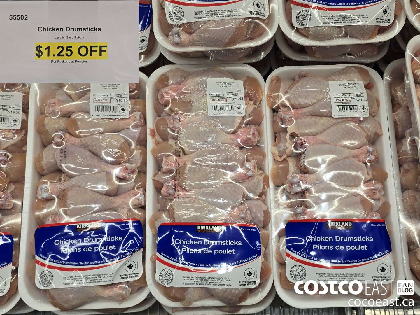55502 Chicken Drumsticks ($1.25 INSTANT SAVINGS)