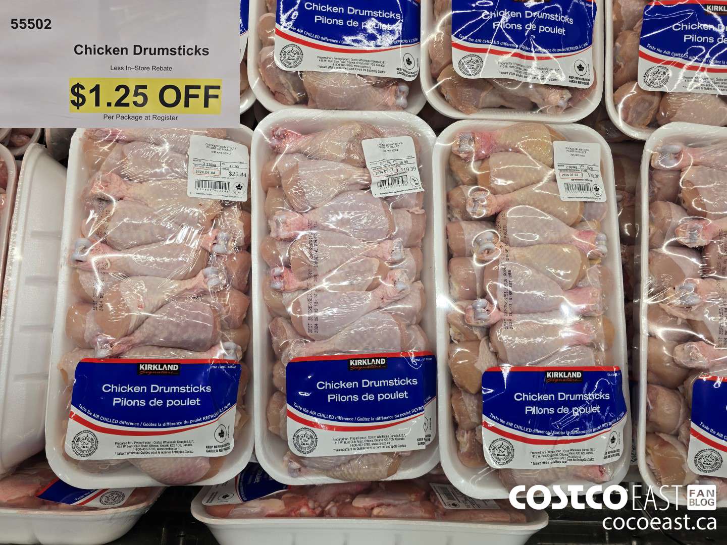 55502 Chicken Drumsticks ($1.25 INSTANT SAVINGS)