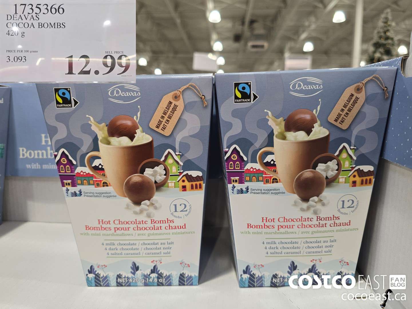 1735366 DEAVAS COCOA BOMBS 420 g $12.99