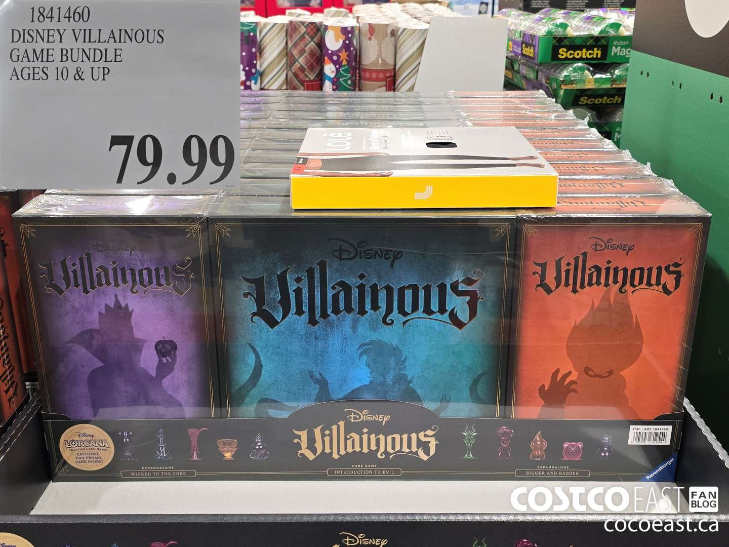 1841460 DISNEY VILLAINOUS GAME BUNDLE AGES 10 & UP $79.99