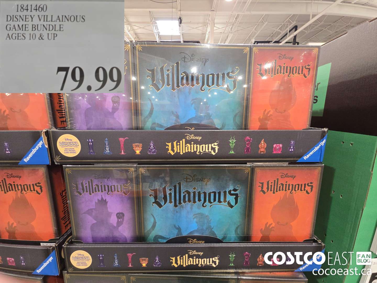 1841460 DISNEY VILLAINOUS GAME BUNDLE AGES 10 & UP $79.99