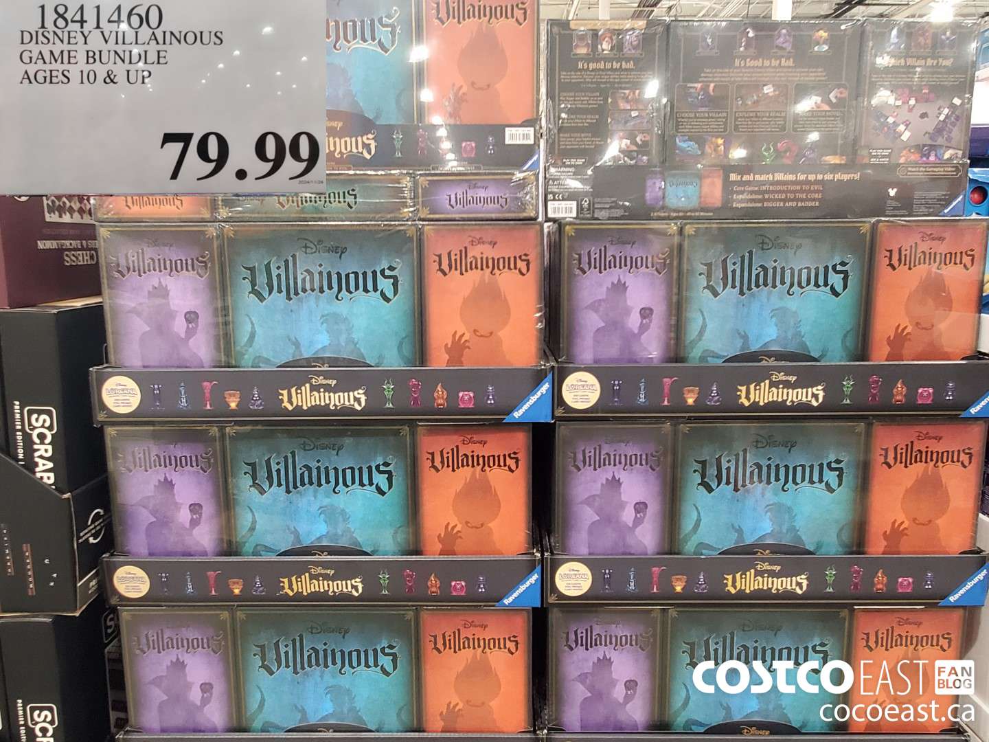 1841460 DISNEY VILLAINOUS GAME BUNDLE AGES 10 & UP $79.99