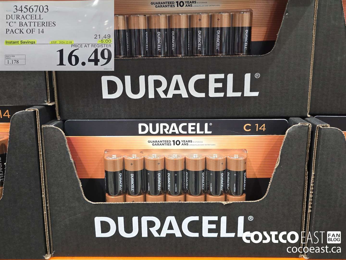 3456703 DURACELL 