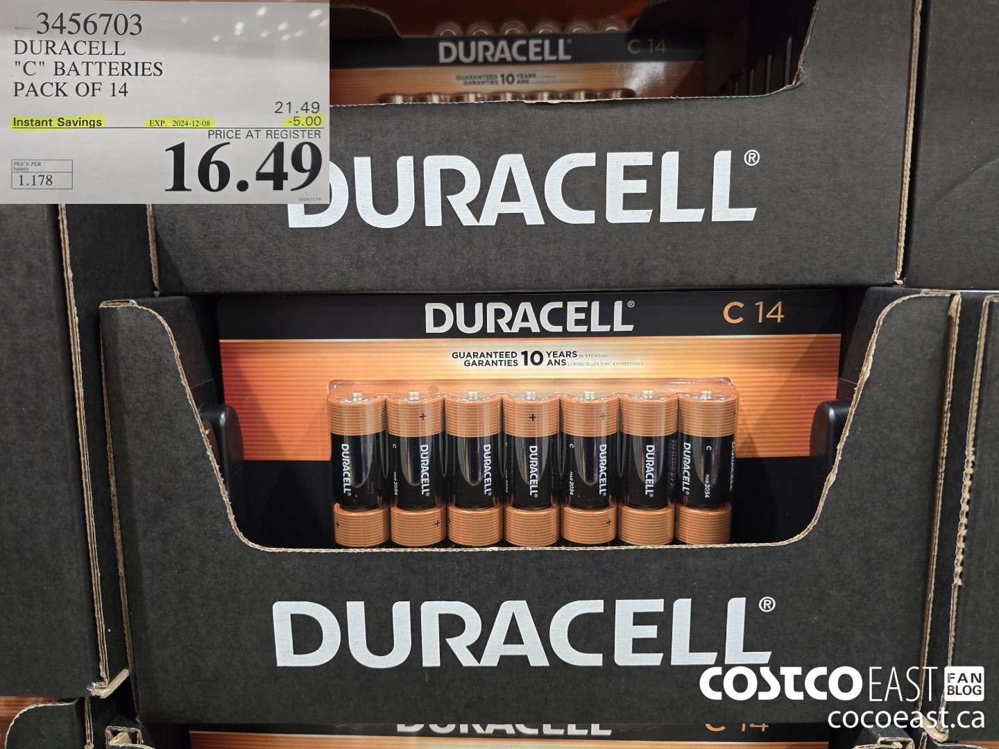 3456703 DURACELL 