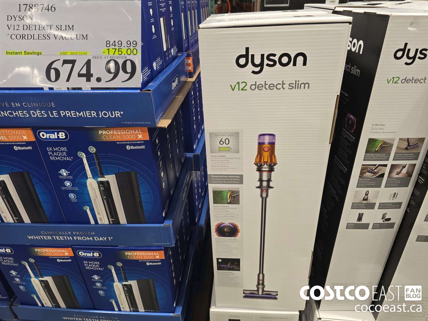 1788746 DYSON V12 DETECT SLIM CORDLESS VACUUM ($175.00 INSTANT SAVINGS EXPIRES ON 2024-12-05) $674.99