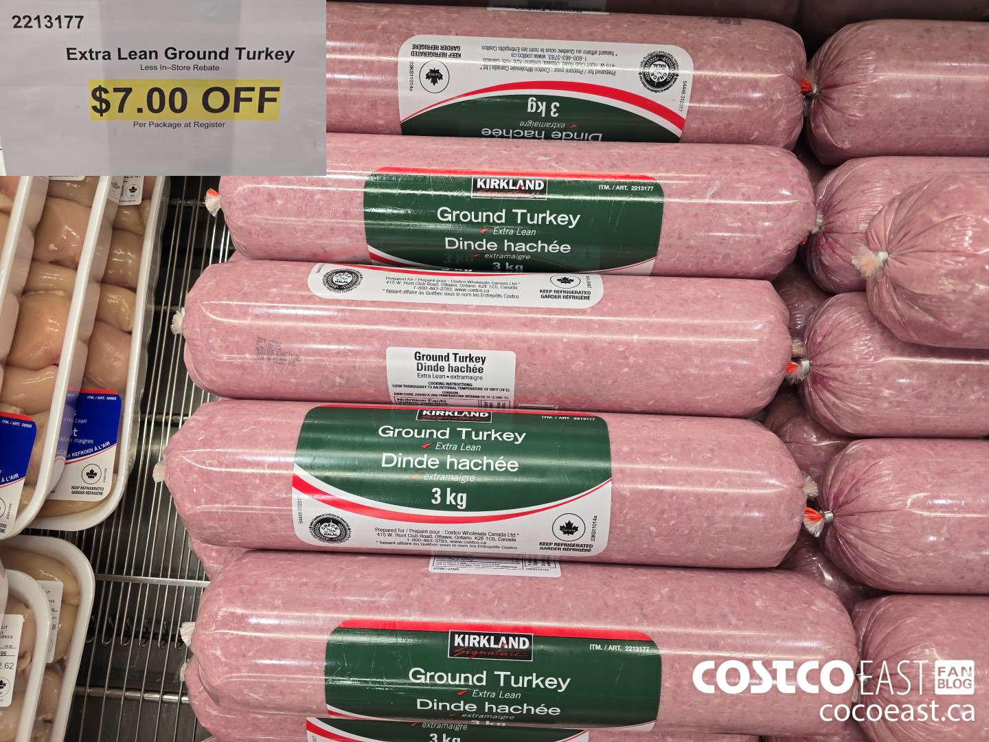 2213177 Extra Lean Ground Turkey ($7.00 INSTANT SAVINGS)