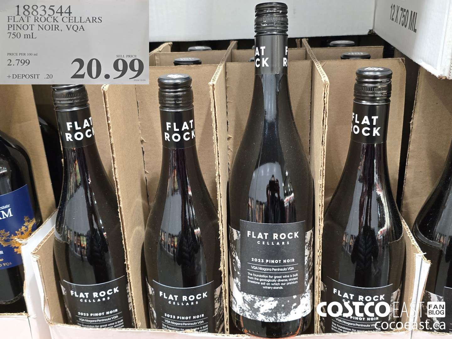 1883544 FLAT ROCK CELLARS PINOT NOIR, VQA 750 mL $20.99