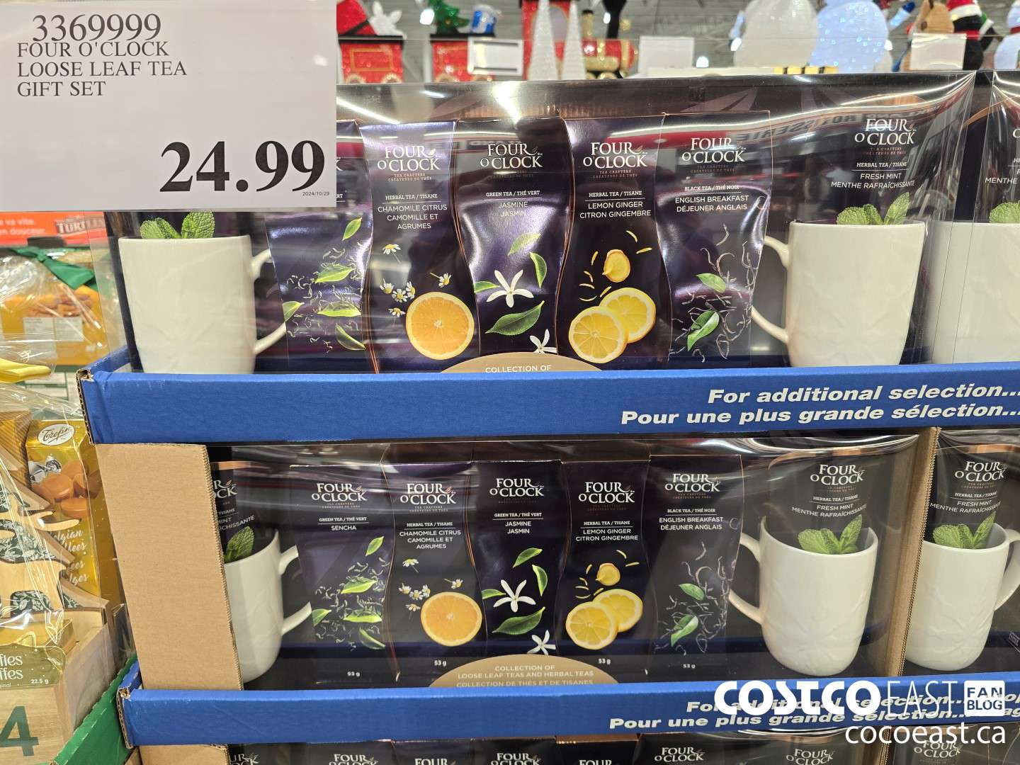 3369999 FOUR O'CLOCK LOOSE LEAF TEA GIFT SET $24.99