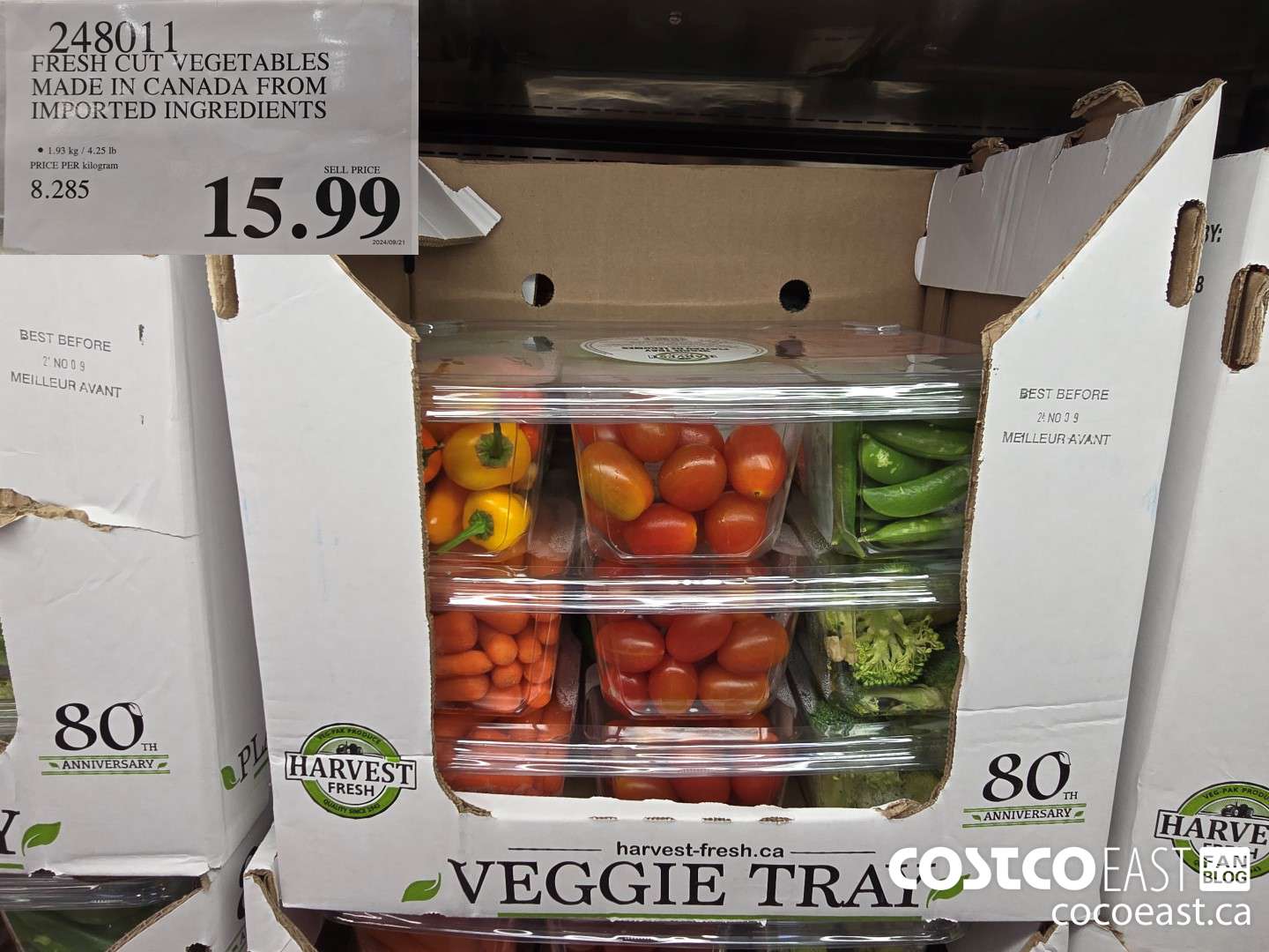 248011 FRESH CUT VEGETABLES MADE IN CANADA FROM IMPORTED INGREDIENTS $15.99