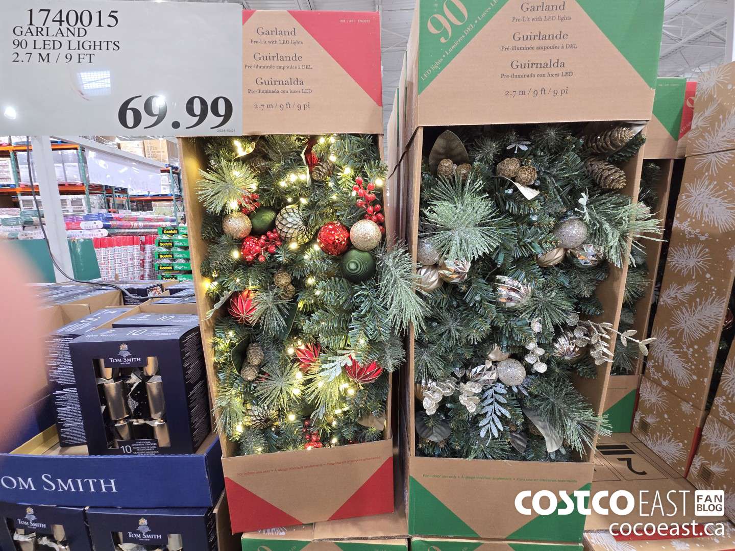 1740015 GARLAND 90 LED LIGHTS 2.7M / 9FT $69.99