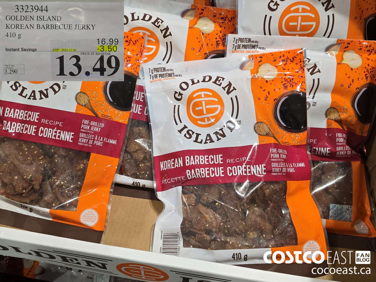 3323944 GOLDEN ISLAND KOREAN BARBECUE RECIPE 410 g ($3.50 INSTANT SAVINGS EXPIRES ON 2024-11-10) $13.49