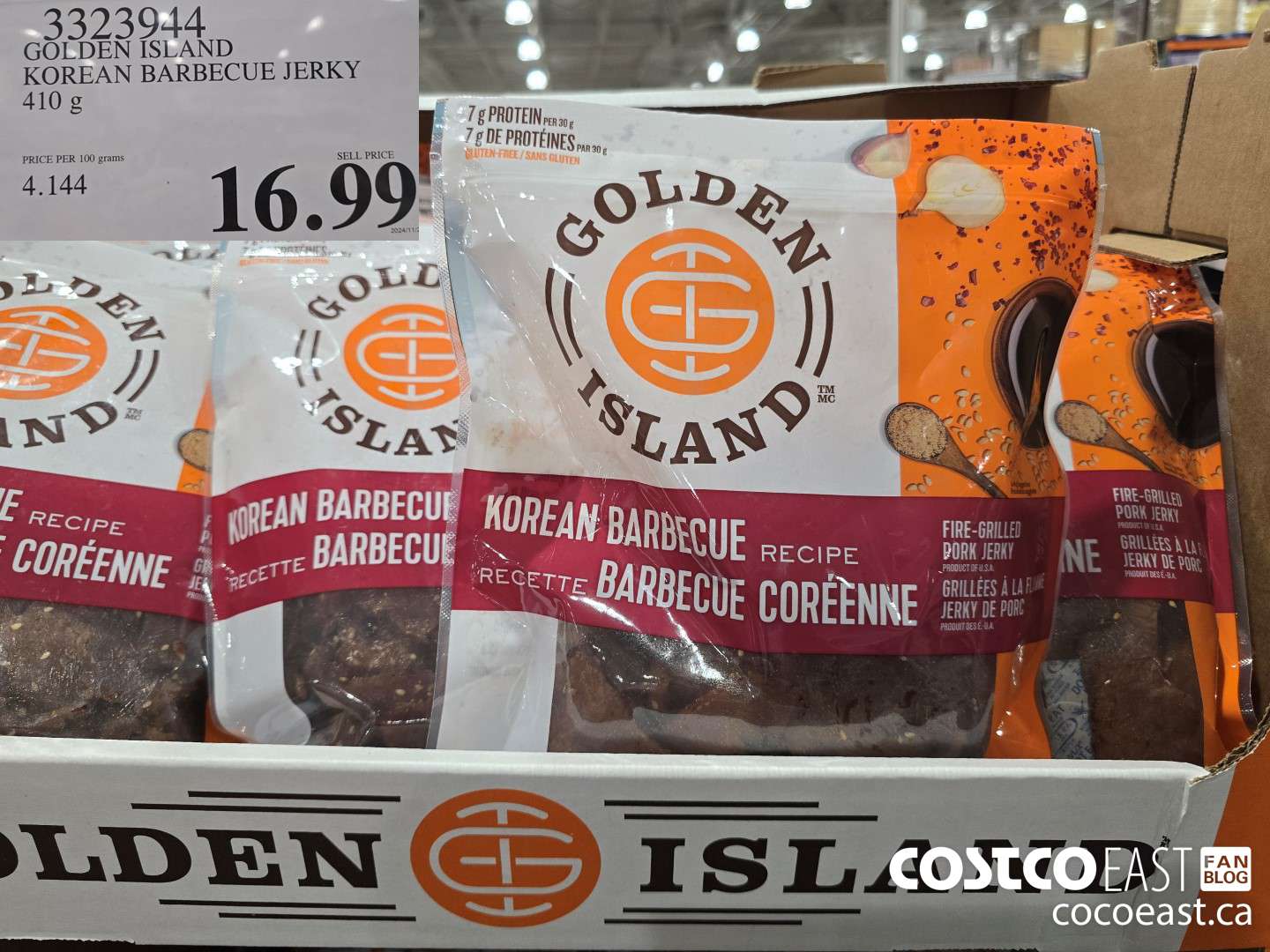 3323944 GOLDEN ISLAND KOREAN BARBECUE RECIPE 410 g $16.99