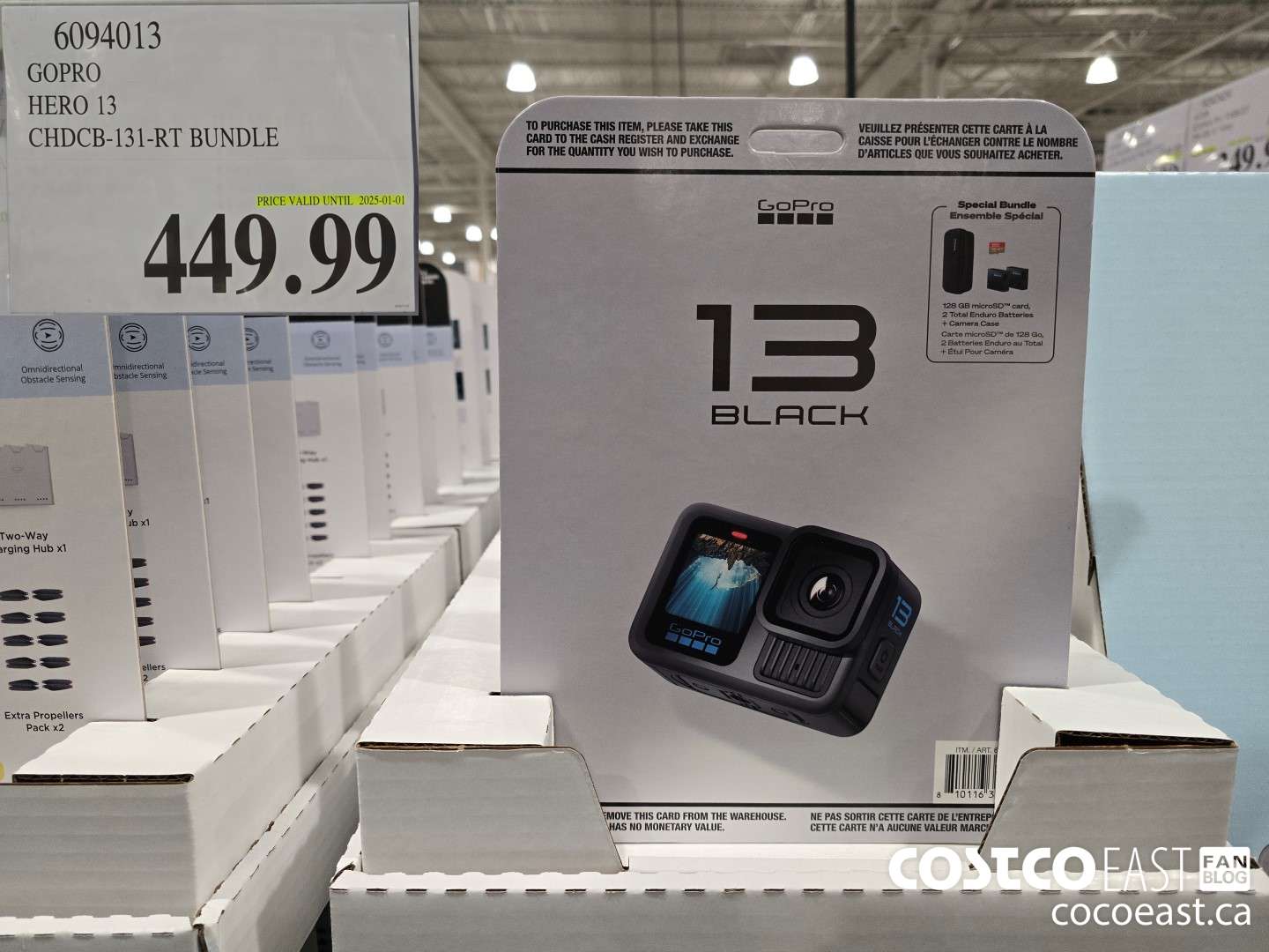 6094013 GOPRO HERO 13 CHDCB-131-RT BUNDLE $449.99